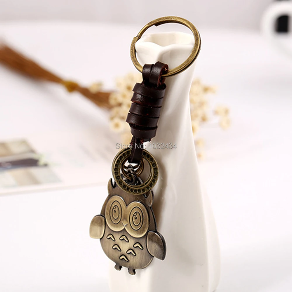 500pcs/lot Fashion Cute Animal Bird Owl Pendant Leather Bag Trinket Keychain Purse Car Keys Chain Ring Holder Auto Souvenir
500pcs/lot Fashion Cute Animal Bird Owl Pendant Leather Bag Trinket Keychain Purse Car Keys Chain Ring Holder Auto Souvenir