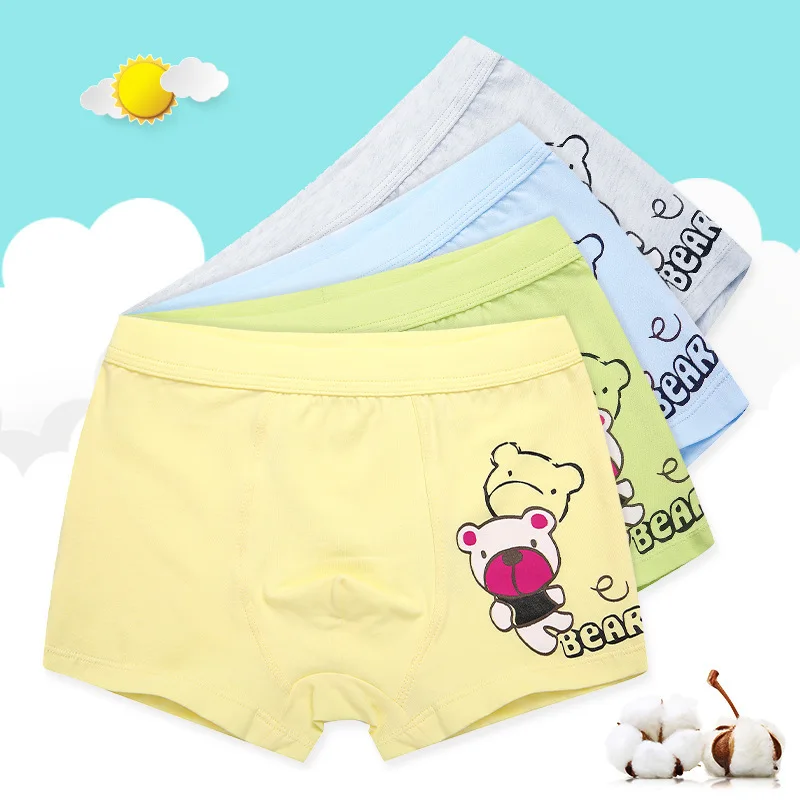 HANQIYAHULI 2 Pcs/lot Cartoon Bear Kids Boy Underwear For Baby Children's Underpants Briefs Boys Underware Pants For 3-14 Y
HANQIYAHULI 2 Pcs/lot Cartoon Bear Kids Boy Underwear For Baby Children's Underpants Briefs Boys Underware Pants For 3-14 Y