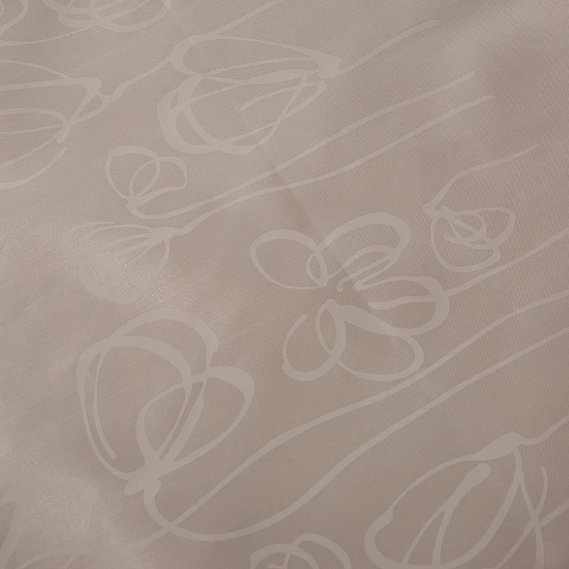 Light Beige and White Flowers Printed Pattern,Mildew Proof and Waterproof Polyester Fabric Macrocyclic Shower Curtain
Light Beige and White Flowers Printed Pattern,Mildew Proof and Waterproof Polyester Fabric Macrocyclic Shower Curtain