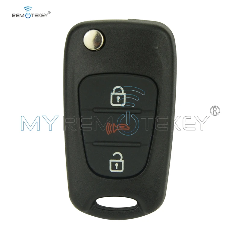 

Remtekey 3 button TOY49 Flip remote car key shell case for Kia Hyundai