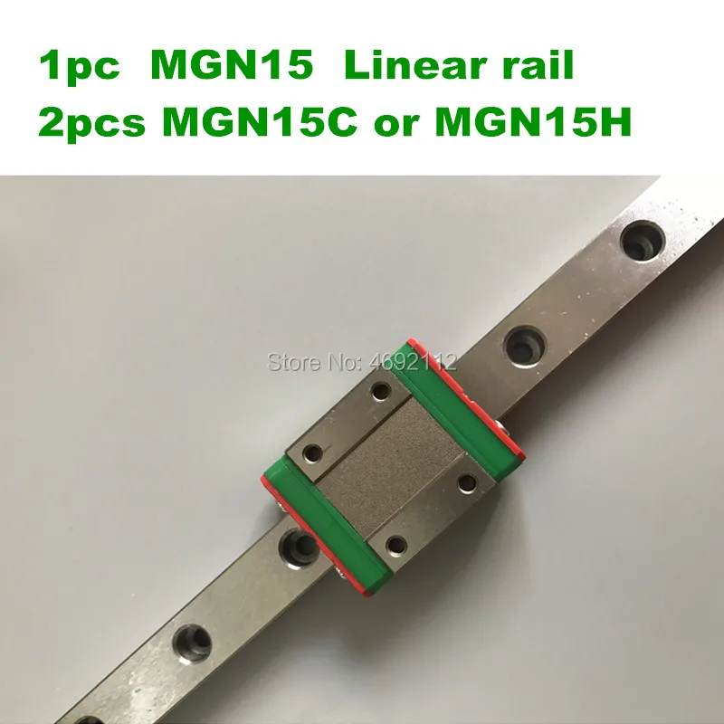 1 шт. 15 мм линейная направляющая MGN15 100 150 200 250 300 350 400 450 500 550 600 мм линейная направляющая + 2 шт. каретки MGN15C или MGN15H
1 шт. 15 мм линейная направляющая MGN15 100 150 200 250 300 350 400 450 500 550 600 мм линейная направляющая + 2 шт. каретки MGN15C или MGN15H