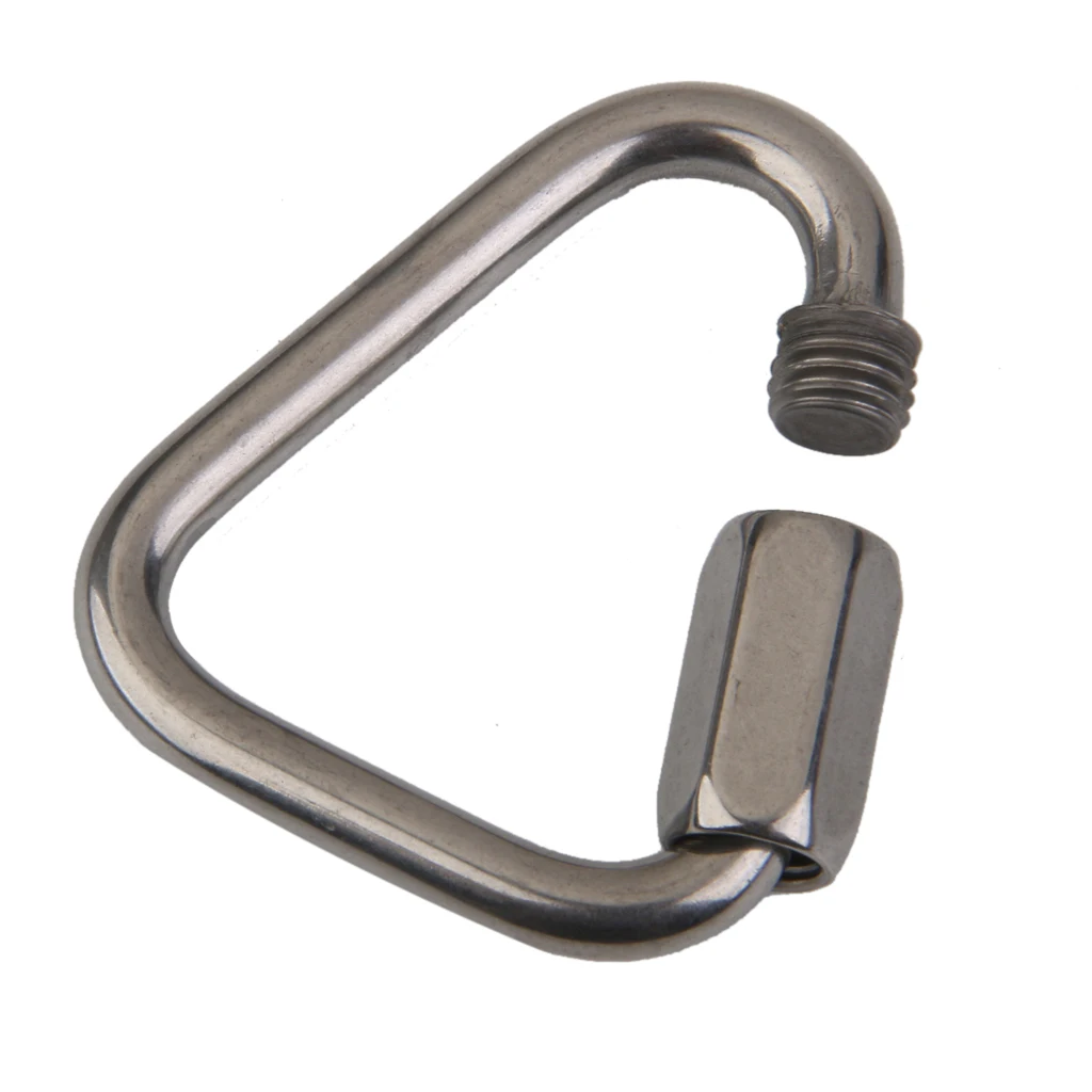 Outdoor Sports 2pcs 12KN Triangle Screw Locking Carabiner Mountaineering Rappelling Rock Climbing Gear Rope Buckle Engineering
Outdoor Sports 2pcs 12KN Triangle Screw Locking Carabiner Mountaineering Rappelling Rock Climbing Gear Rope Buckle Engineering
