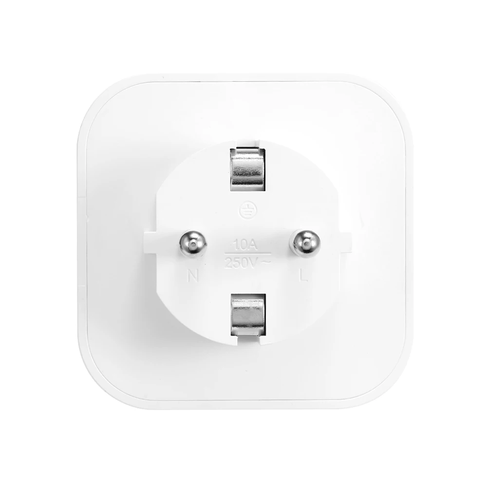 Мини WIFI умная розетка штепсельная вилка ЕС 10A пульт дистанционного управления