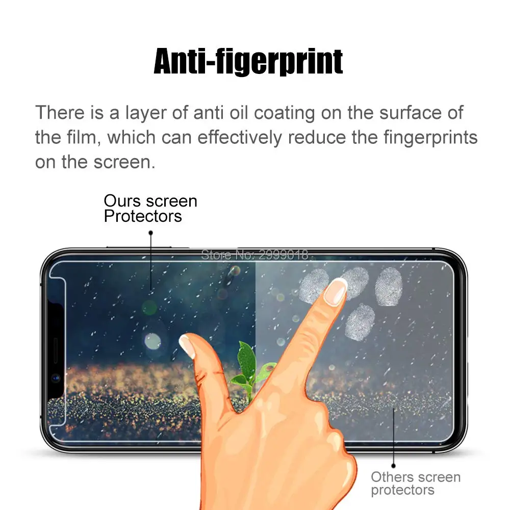 2 шт. закаленное стекло для Umidigi A3 Pro 5 "Защита экрана Защитный передний чехол