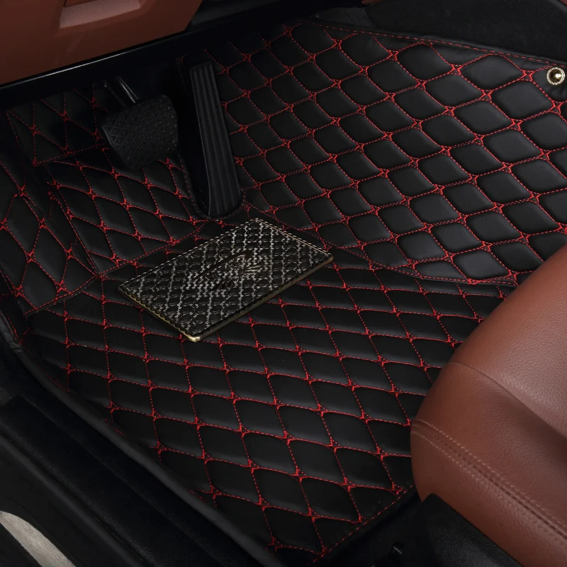 Stitching Car Floor Mat for Jaguar F-Pace X540 X761 F-Ttpe Coupe Cabriolet X152 XF X760 X250 XJL XE waterproof car foot pad
Stitching Car Floor Mat for Jaguar F-Pace X540 X761 F-Ttpe Coupe Cabriolet X152 XF X760 X250 XJL XE waterproof car foot pad