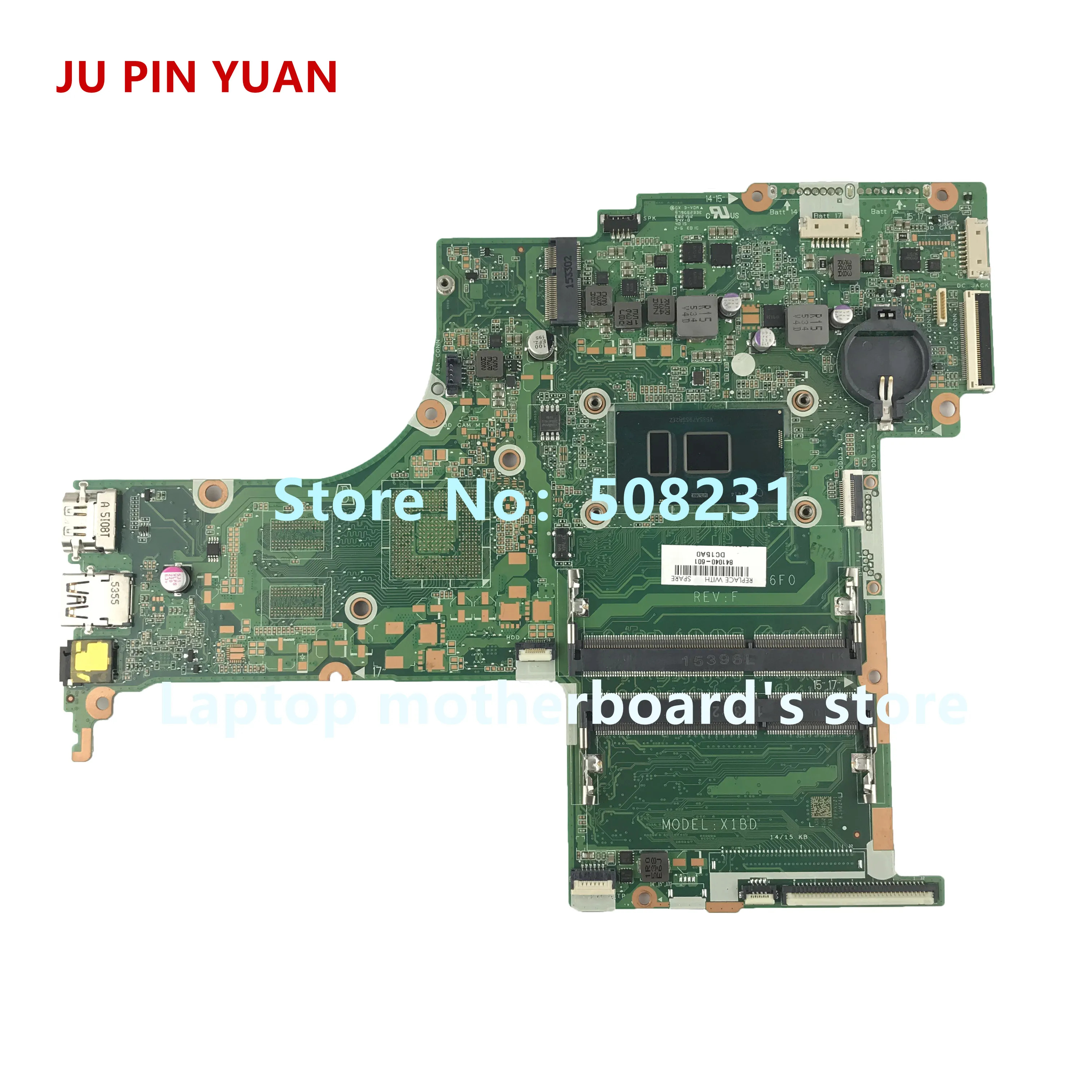 841040-601 841040-001 материнская плата для ноутбука HP Pavilion 17-G 17-S 17-S017CL материнская плата DAX1BDMB6F0 X1BD i7-6500u полностью протестирована
841040-601 841040-001 материнская плата для ноутбука HP Pavilion 17-G 17-S 17-S017CL материнская плата DAX1BDMB6F0 X1BD i7-6500u полностью протестирована