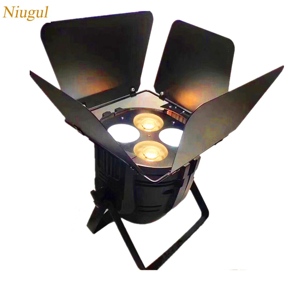 4 Eyes 4*50W LED Audience Light With Barn Doors ,Cold+Warm White 2in1 COB Leds Optional Control Individually 200W Blinder Light
4 Eyes 4*50W LED Audience Light With Barn Doors ,Cold+Warm White 2in1 COB Leds Optional Control Individually 200W Blinder Light