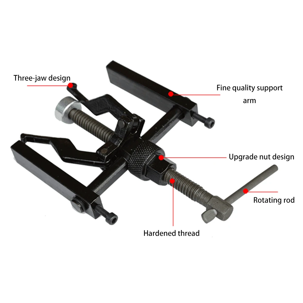 3-jaw Inner Bearing Puller Gear Extractor Heavy Duty Automotive Machine Tool Kit Bearing Puller
3-jaw Inner Bearing Puller Gear Extractor Heavy Duty Automotive Machine Tool Kit Bearing Puller