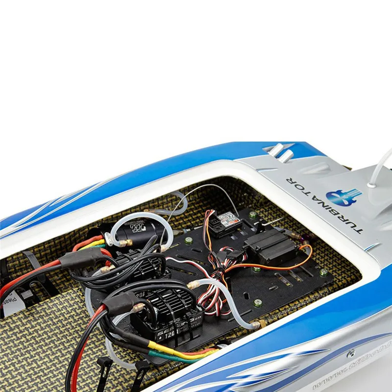 TFL 1133 RC лодка 40 мм Zonda 2 4G Rc с двойным мотором без батареи сервопередатчик зарядное
