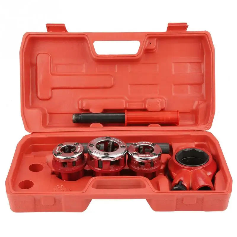 Штампы ручного водопроводного трубопровода Threading Kit 1/2 "3/4" 1 "Threader