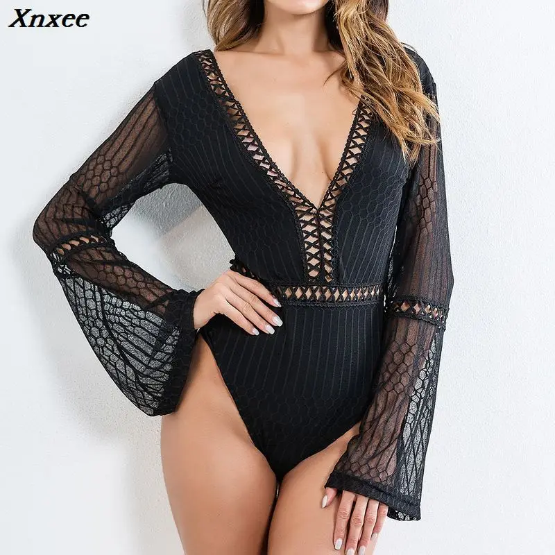Xnxee sexy black jumpsuit bodysuit women combinaison femme europe and the united states jumpsuits rompers backless body women
Xnxee sexy black jumpsuit bodysuit women combinaison femme europe and the united states jumpsuits rompers backless body women
