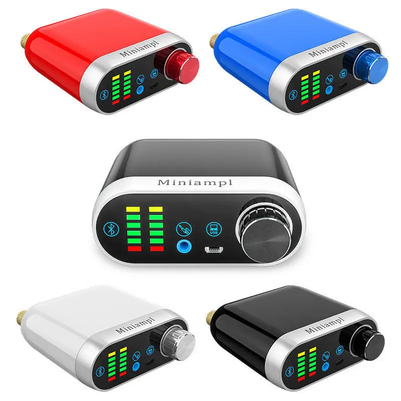 DYKB Mini Bluetooth 5.0 HiFi Power Amplifier Class D audio HiFi Tpa3116 Digital Amp USB Sound Card AUX 50W*2 FOR 12V 24V CAR
DYKB Mini Bluetooth 5.0 HiFi Power Amplifier Class D audio HiFi Tpa3116 Digital Amp USB Sound Card AUX 50W*2 FOR 12V 24V CAR