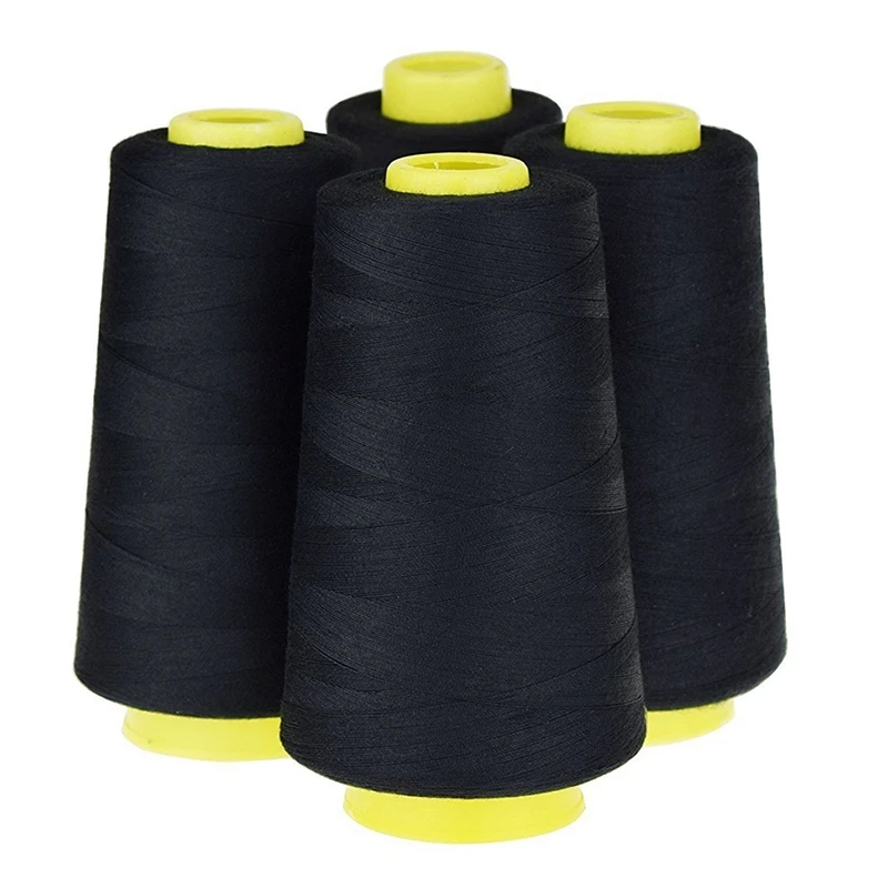 4 Cones (3000 Yards each) Sewing Threads Polyester Threads Spool Of Threads (402#) For Sewing Machine And Hand
4 Cones (3000 Yards each) Sewing Threads Polyester Threads Spool Of Threads (402#) For Sewing Machine And Hand