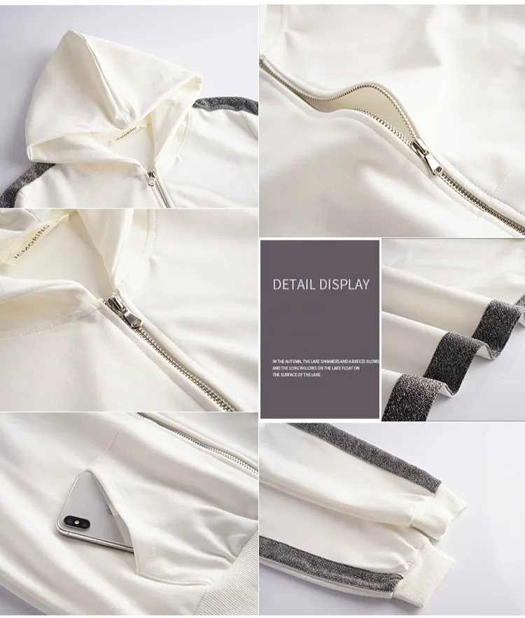Set 2018 autumn and winter casual loose solid color hooded collar long-sleeved clothes + fashion slim trousers ladies two-piece
Set 2018 autumn and winter casual loose solid color hooded collar long-sleeved clothes + fashion slim trousers ladies two-piece