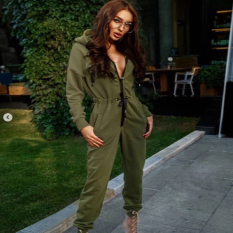 2022 New Fashion Women Sexy Jumpsuit Long Sleeve High Waist Jumpsuit Hoodies Street Wear Drawrsing Jumpsiut Romper Long Trousers
2022 New Fashion Women Sexy Jumpsuit Long Sleeve High Waist Jumpsuit Hoodies Street Wear Drawrsing Jumpsiut Romper Long Trousers