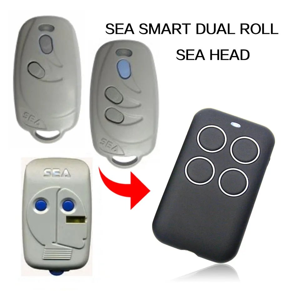 SEA SMART DUAL ROLL HEAD Remote Control Gate Remote Control SEA Garage Door Remote Control 433.92MHz
SEA SMART DUAL ROLL HEAD Remote Control Gate Remote Control SEA Garage Door Remote Control 433.92MHz
