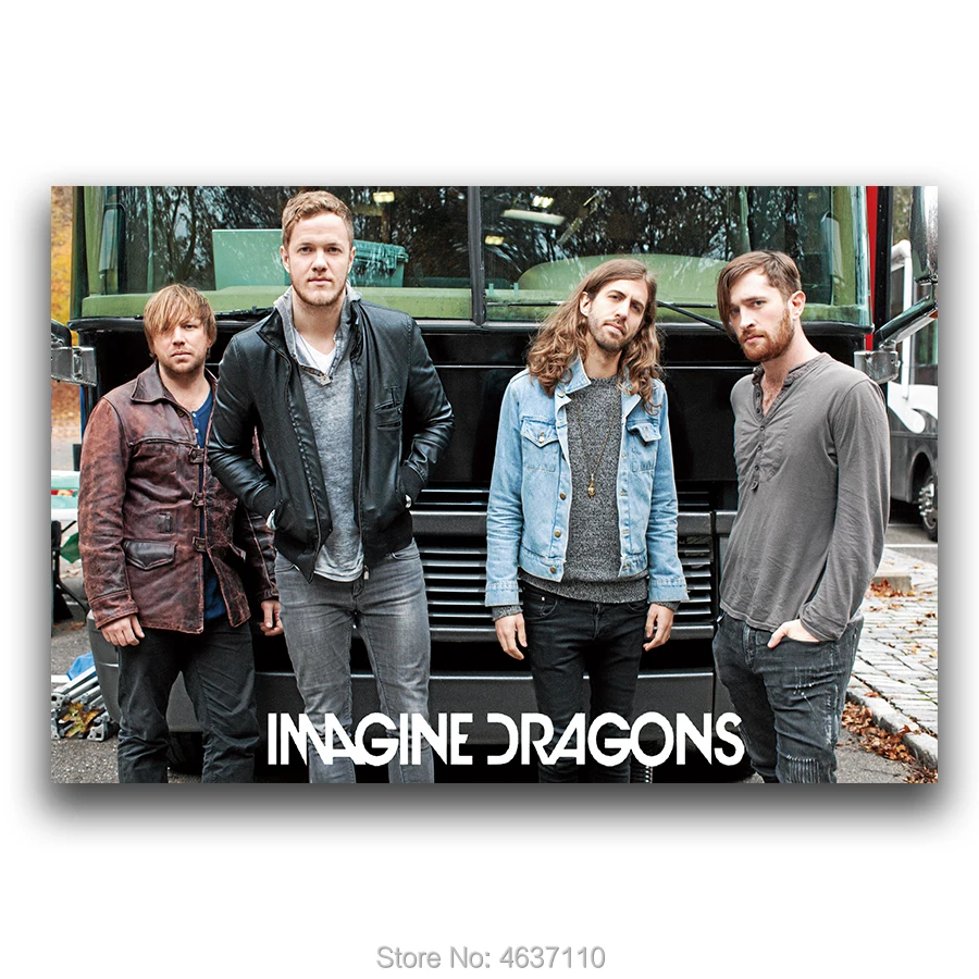 Imagine Dragons Believer L W Evolve музыкальная Обложка альбом постер настенное искусство