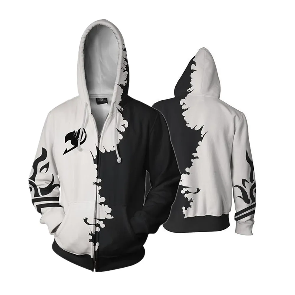 Japan anime Fairy Tail hoodie Natsu Man women Tops Full Zip hooded Casual Coat Jacket Sweatshirt coats costume
Japan anime Fairy Tail hoodie Natsu Man women Tops Full Zip hooded Casual Coat Jacket Sweatshirt coats costume