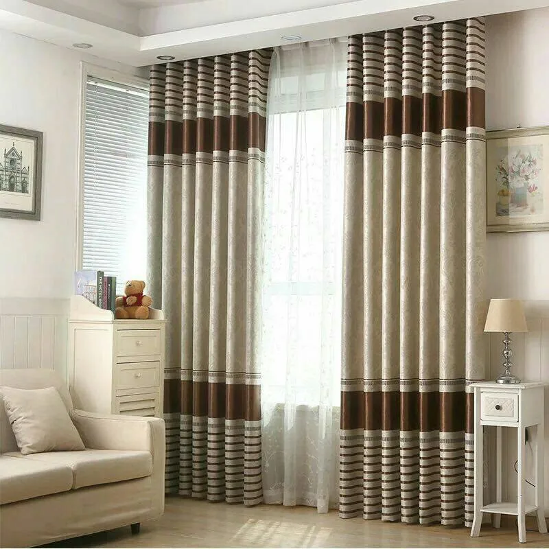 Popangel Hot Sale Fashion Stripe Quality Polyester Darkening Thermal Insulated Modern Gray Living Room Window Blackout Curtains
Popangel Hot Sale Fashion Stripe Quality Polyester Darkening Thermal Insulated Modern Gray Living Room Window Blackout Curtains