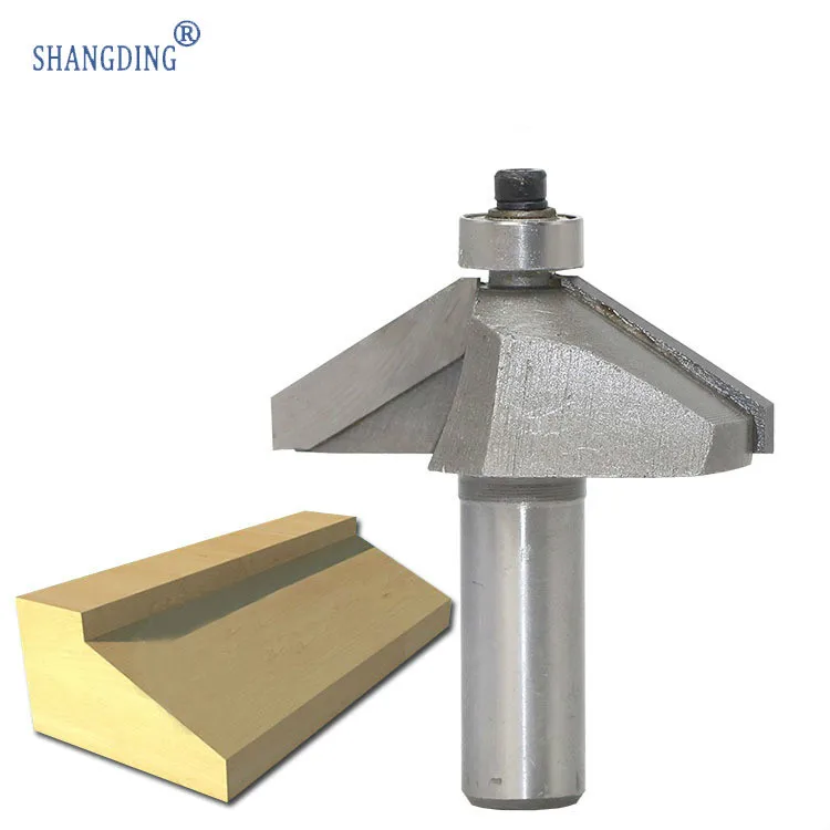 60 Degree Carpentry Horse Nose Line Knife Carving Machine Carpentry Milling Cutter Bring Bearing Trimming Knife Gong Knife 1/2
60 Degree Carpentry Horse Nose Line Knife Carving Machine Carpentry Milling Cutter Bring Bearing Trimming Knife Gong Knife 1/2