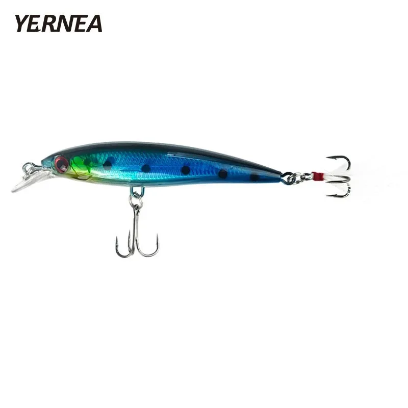 Yernea 1pcs Floating Minnow Fishing Lure 10 Colors High Quality Hooks Wobblers Crankbait Artificial Bait 3D Eyes Fishing Lures
Yernea 1pcs Floating Minnow Fishing Lure 10 Colors High Quality Hooks Wobblers Crankbait Artificial Bait 3D Eyes Fishing Lures