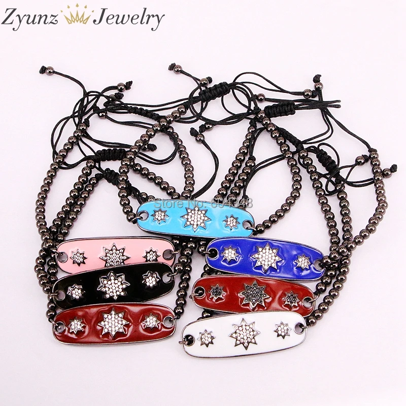 5PCS Oval Bar Connectors, Enamel Bar Beads, With Stars Enamel Bar, Mix colors Enamel Connector Beads, Bracelet Necklace Beads
5PCS Oval Bar Connectors, Enamel Bar Beads, With Stars Enamel Bar, Mix colors Enamel Connector Beads, Bracelet Necklace Beads