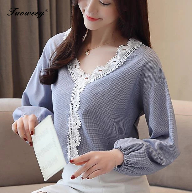 Fashion women v neck sexy 2019 long sleeve chiffon top female lace women tops and blouses women blouse shirt blusa feminina
Fashion women v neck sexy 2019 long sleeve chiffon top female lace women tops and blouses women blouse shirt blusa feminina