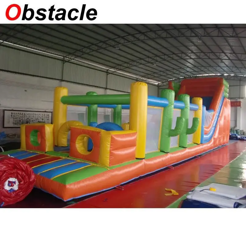 11mL*4mW Commercial grade double lane competition inflatable obstacle course with CE blower suitable for children and adult
11mL*4mW Commercial grade double lane competition inflatable obstacle course with CE blower suitable for children and adult
