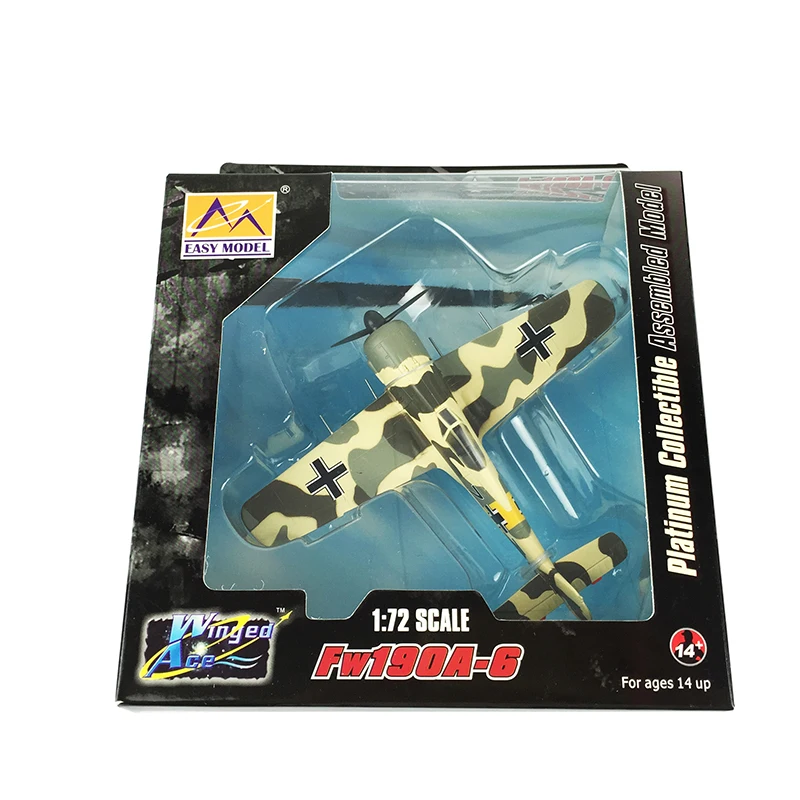 EASY MODEL 36400 1/72 Aircraft Model FW190A-6 5/JG54 Autumn 1943 Finished Plane TH07236-SMT2
EASY MODEL 36400 1/72 Aircraft Model FW190A-6 5/JG54 Autumn 1943 Finished Plane TH07236-SMT2