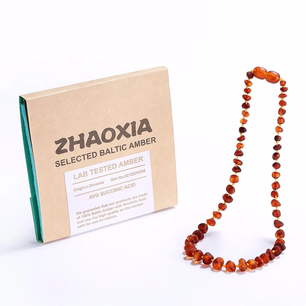 Raw Baltic Amber Teething Necklace/Bracelet for Baby(Cognac Raw - UnPolished) - Handmade in Lithuania - - 3 Sizes
Raw Baltic Amber Teething Necklace/Bracelet for Baby(Cognac Raw - UnPolished) - Handmade in Lithuania - - 3 Sizes