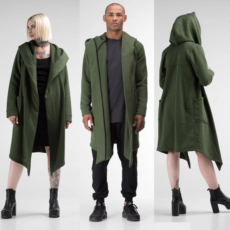 New 2019 Men Women Unisex Gothic Long Trench Couple Warm Winter Trench Cloak Cape Coat Loose Parka Outwear
New 2019 Men Women Unisex Gothic Long Trench Couple Warm Winter Trench Cloak Cape Coat Loose Parka Outwear