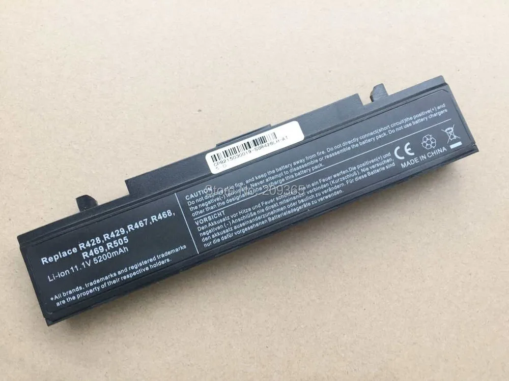 Новый аккумулятор для ноутбука Samsung RV510 RV511 RV515 RV711 AA-PB9NS6B AA-PB9NC6W AA-PB9NC5B черный |