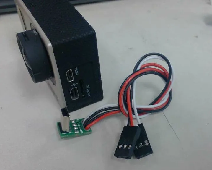Clownfish для Gopro 4 3 + Аксессуары камеры FPV Mini USB видео в режиме реального времени