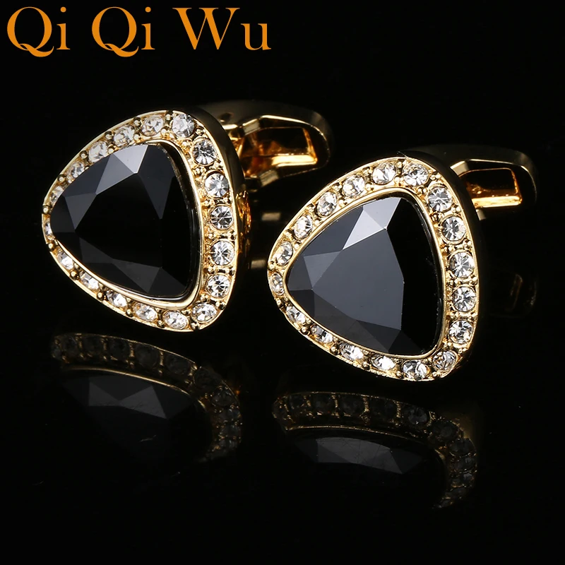 New Luxury Crystal Cufflinks Men's Jewelry French Style Cufflinks Sleeve Buttons Cuff link High Quality Brand Twins Shirt Man
New Luxury Crystal Cufflinks Men's Jewelry French Style Cufflinks Sleeve Buttons Cuff link High Quality Brand Twins Shirt Man