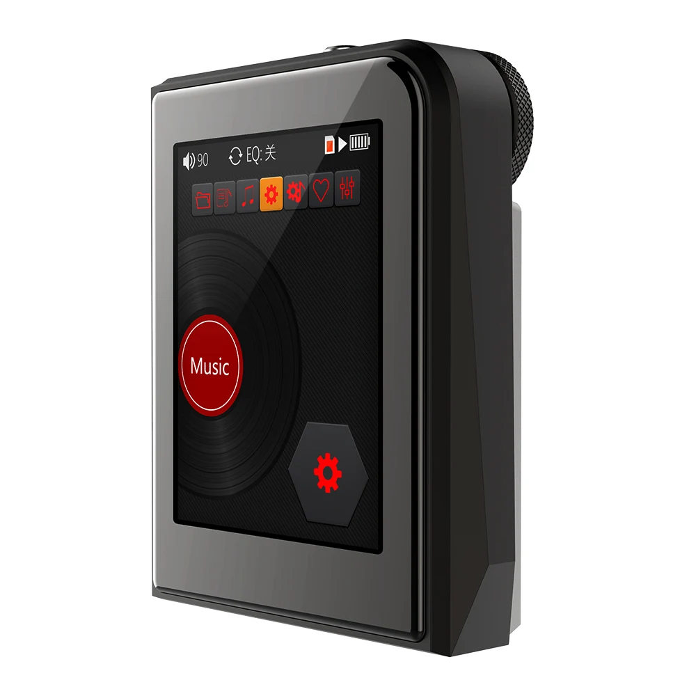 Цифровой музыкальный MP3 плеер RUIZU A50 DSD256 Hi Fi аудиоплеер без потерь поддержка TF
