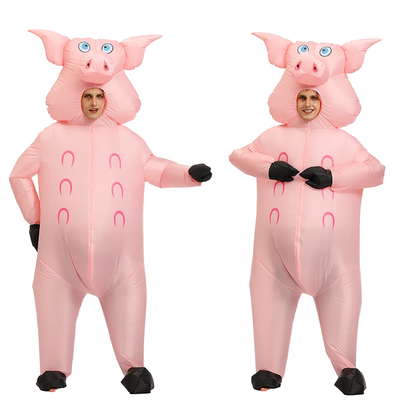Adult Inflatable pink pig Costume Carnival Halloween Costumes for women men Animal pig Cosplay Clothing Fancy Dress Suit Unisex
Adult Inflatable pink pig Costume Carnival Halloween Costumes for women men Animal pig Cosplay Clothing Fancy Dress Suit Unisex