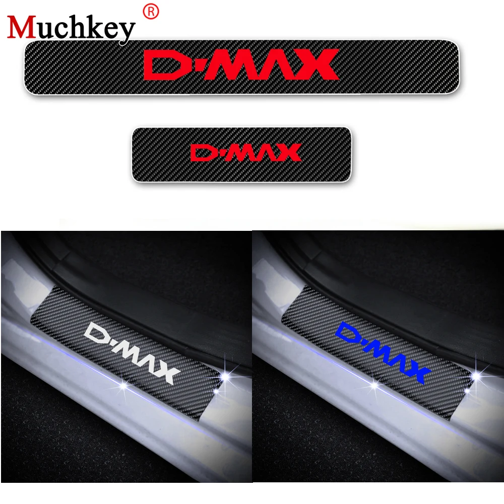4D Carbon Fiber Sticker For Isuzu D-MAX Car Door Sills Stickers Car Door Threshold Plate Entry Guard Car Accessories 4Pcs
4D Carbon Fiber Sticker For Isuzu D-MAX Car Door Sills Stickers Car Door Threshold Plate Entry Guard Car Accessories 4Pcs