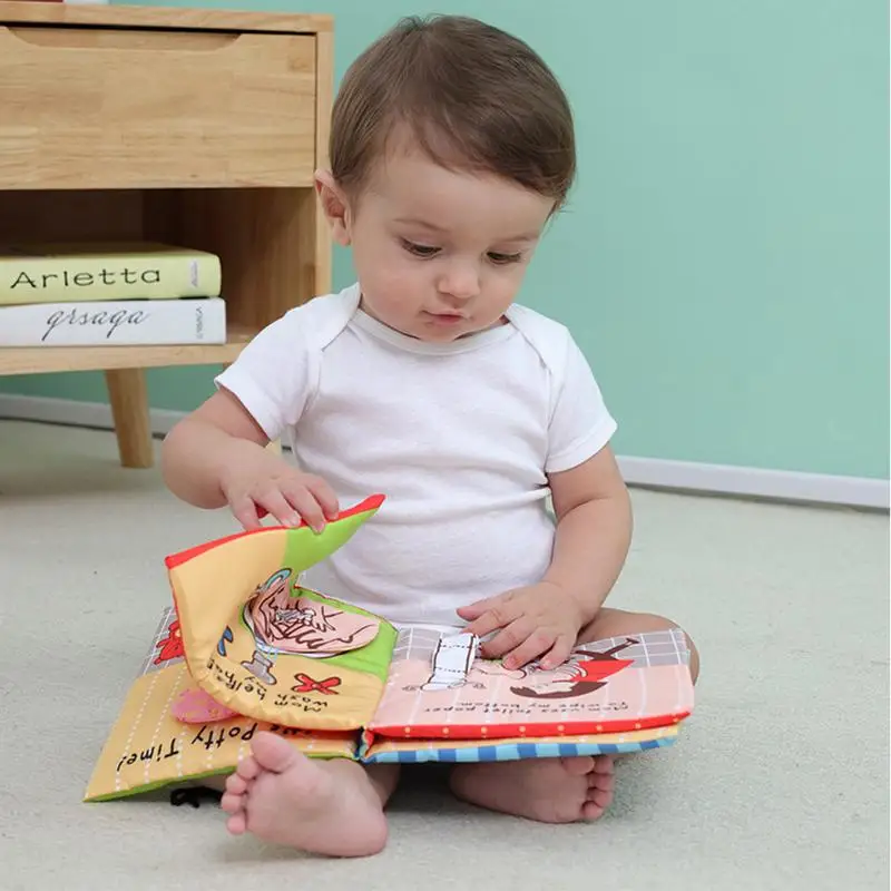 Baby Early Education Puzzle Cloth Book of Bath Potty Children Early Cognitive Development Quiet Books Unfolding Activity Book
Baby Early Education Puzzle Cloth Book of Bath Potty Children Early Cognitive Development Quiet Books Unfolding Activity Book