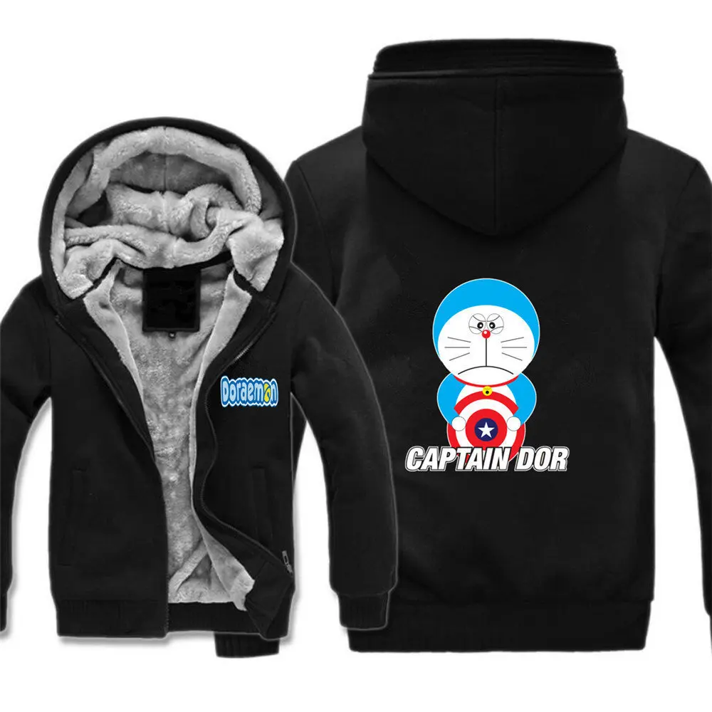 Japan anime Doraemon jacket men Thick Hooded Coat Zipper Sweatshirts Costume Clothes coat winter Hoodie
Japan anime Doraemon jacket men Thick Hooded Coat Zipper Sweatshirts Costume Clothes coat winter Hoodie