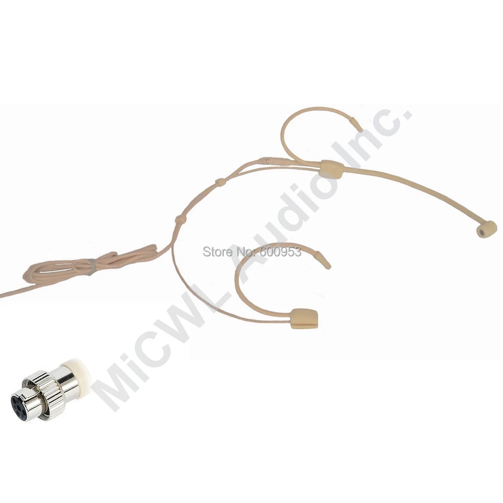 Head Wearing Headset Condenser Microphone Microfone Mic for MiPro Wireless Mics System beltpack transmitter
Head Wearing Headset Condenser Microphone Microfone Mic for MiPro Wireless Mics System beltpack transmitter