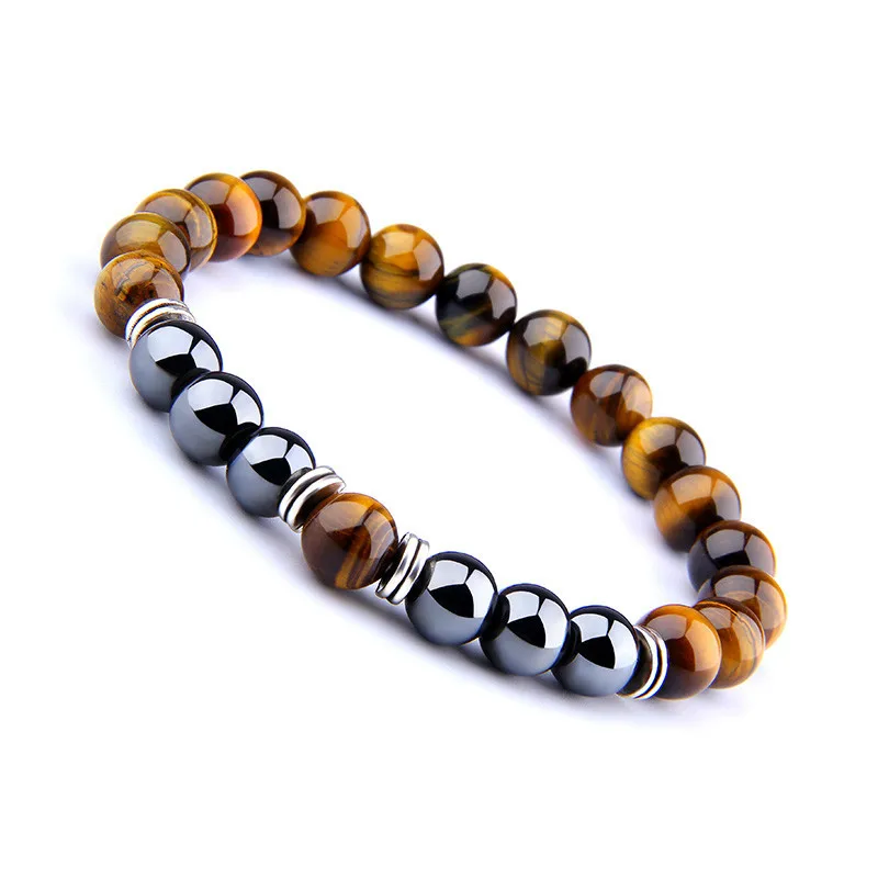 Natural Tiger Eye Beads Bracelet For Women Health Care Hematite Stretch Bracelets Men charm Fashion Jewelry Pulsera Hombre gift
Natural Tiger Eye Beads Bracelet For Women Health Care Hematite Stretch Bracelets Men charm Fashion Jewelry Pulsera Hombre gift