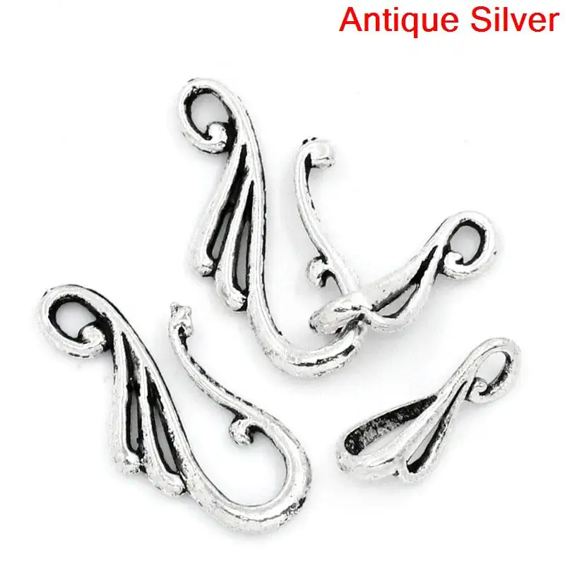 Doreen Box Lovely Toggle Clasps Hook Silver Color 25.5x12mm 16x8mm,50 Sets (B25384)
Doreen Box Lovely Toggle Clasps Hook Silver Color 25.5x12mm 16x8mm,50 Sets (B25384)