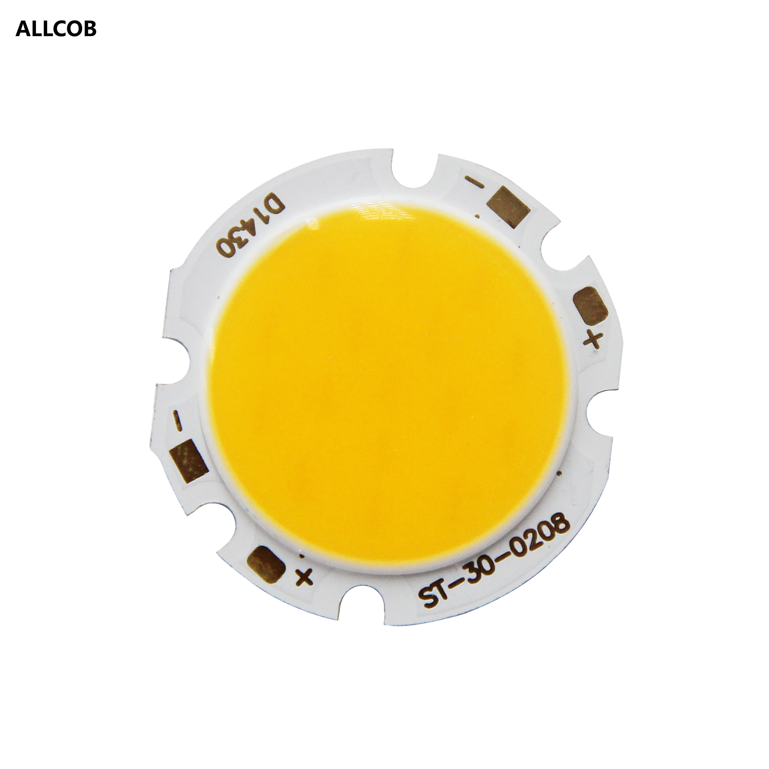 

promotion 30mm Round Aluminum 6V 7V DC LED COB Light Source Module 3W COB bulb lamp for indoors diy cob chip