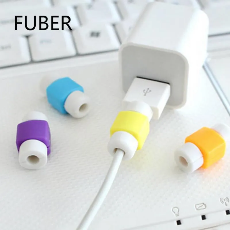2018 Sell Well lowest price Silicone Winding Clips USB Data Cable Protector Cables Protection For iPhone6 7 X Wire Tool | Мобильные