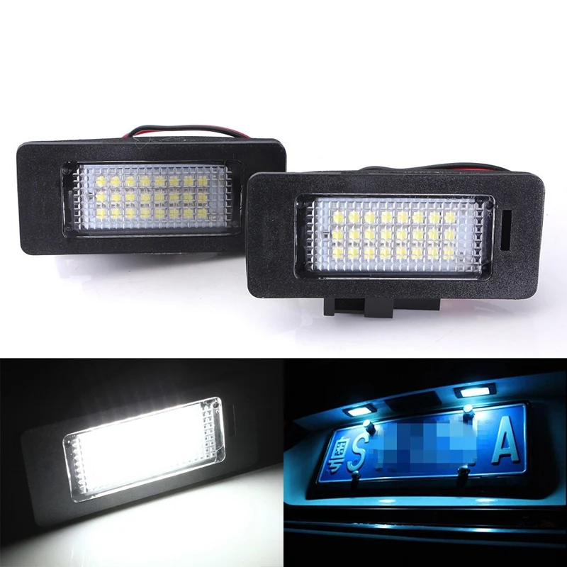 1 пара Автомобильный светодиодный номерной знак светильник 12V SMD3528 светодиодный номерной знак лампа для Audi A4 A5 Q5 S5 TT 2008-2013 ошибок 
1 пара Автомобильный светодиодный номерной знак светильник 12V SMD3528 светодиодный номерной знак лампа для Audi A4 A5 Q5 S5 TT 2008-2013 ошибок