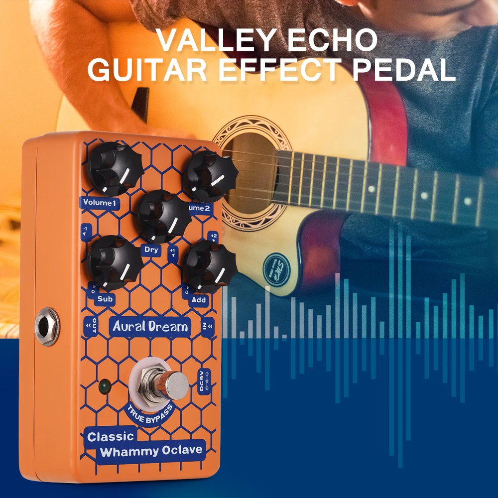 Classic Octave Guitar Effect Pedal Electric Guitar Pedal Aluminum Alloy Shell True Bypass Guitar Parts & Accessories
Classic Octave Guitar Effect Pedal Electric Guitar Pedal Aluminum Alloy Shell True Bypass Guitar Parts & Accessories