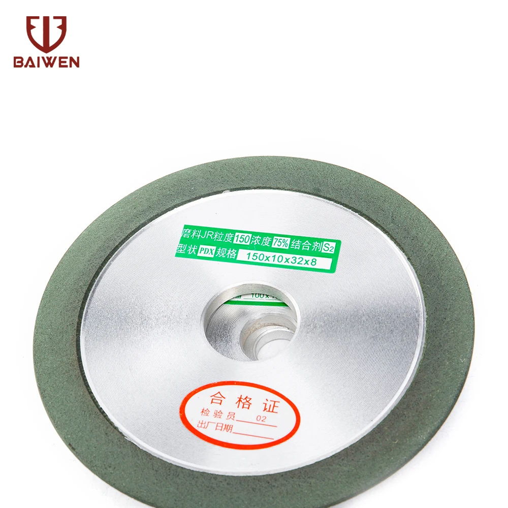 150mm Diamond Grinding Wheel Hypotenuse Cutter Grinder For Metal Milling 150/240/320/400 Grit
150mm Diamond Grinding Wheel Hypotenuse Cutter Grinder For Metal Milling 150/240/320/400 Grit