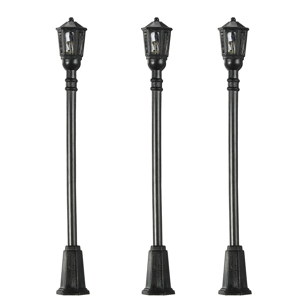 20 Pieces Metal Park Lanterns Streets Lamp Modelmaking Hexagonal Single-head LED Lights Lamppost Model Street Lighting 3V DC
20 Pieces Metal Park Lanterns Streets Lamp Modelmaking Hexagonal Single-head LED Lights Lamppost Model Street Lighting 3V DC