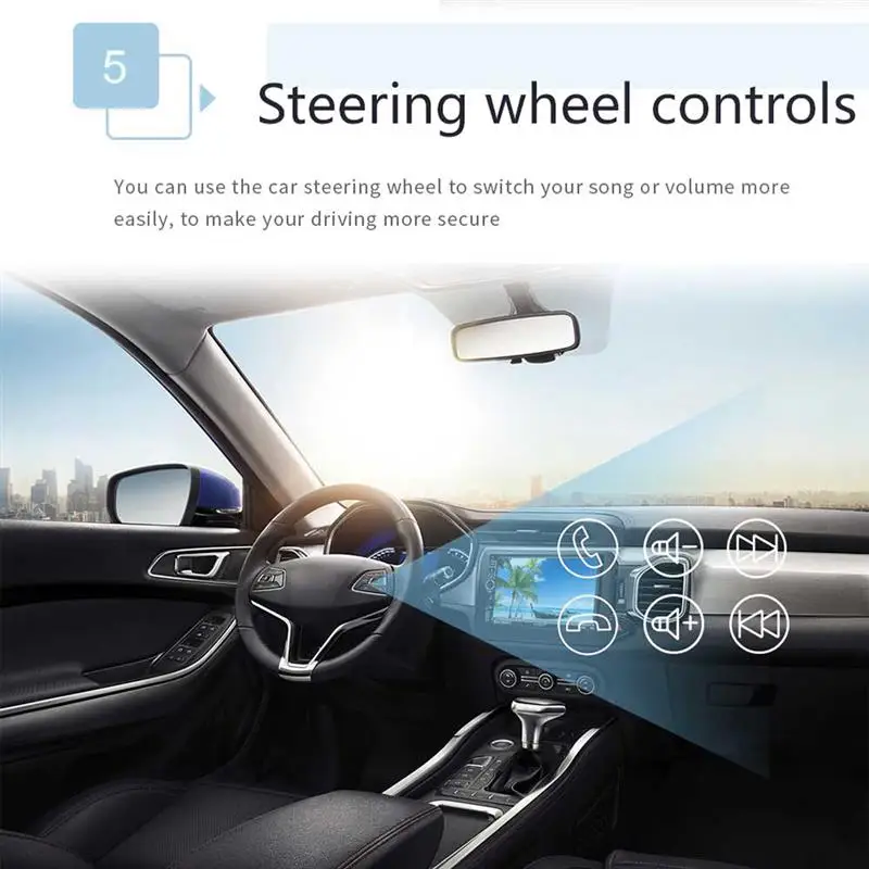 Autoradio Bluetooth GPS Navigation Car Stereo MP3 Player Fully Capacitive Touch Screen Support FM for Android 8.1
Autoradio Bluetooth GPS Navigation Car Stereo MP3 Player Fully Capacitive Touch Screen Support FM for Android 8.1