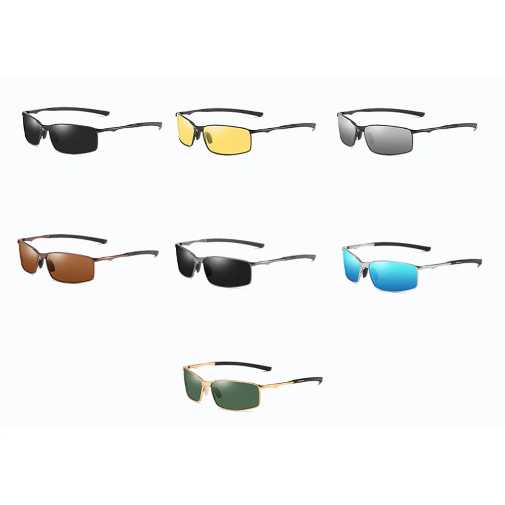 Kachawoo Rectangular Sunglasses Polarized Men Black Brown Driving Shades Male Sun Glasses Metal Night Vision 2019 Summer
Kachawoo Rectangular Sunglasses Polarized Men Black Brown Driving Shades Male Sun Glasses Metal Night Vision 2019 Summer